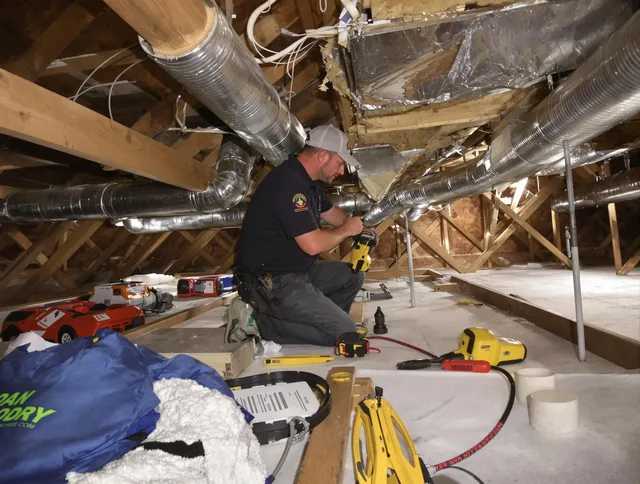Professional air duct repair by Wrentham Air Duct Cleaning in Wrentham