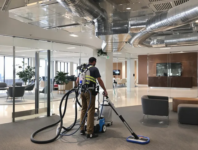Commercial duct cleaning service by Wrentham Air Duct Cleaning in Wrentham